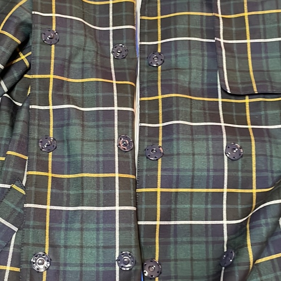 J.Crew Collection Trench coat in Tartan - Picture 14 of 17